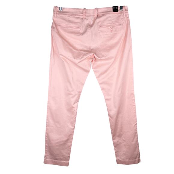 J Crew 484 Slim-Fit Stretch Chino Pant 33 x 32 Pale Pink New - Picture 2 of 11